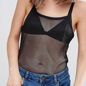 Mesh tank top